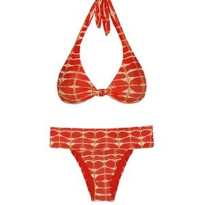 VIX Red Cheeky Bottoms